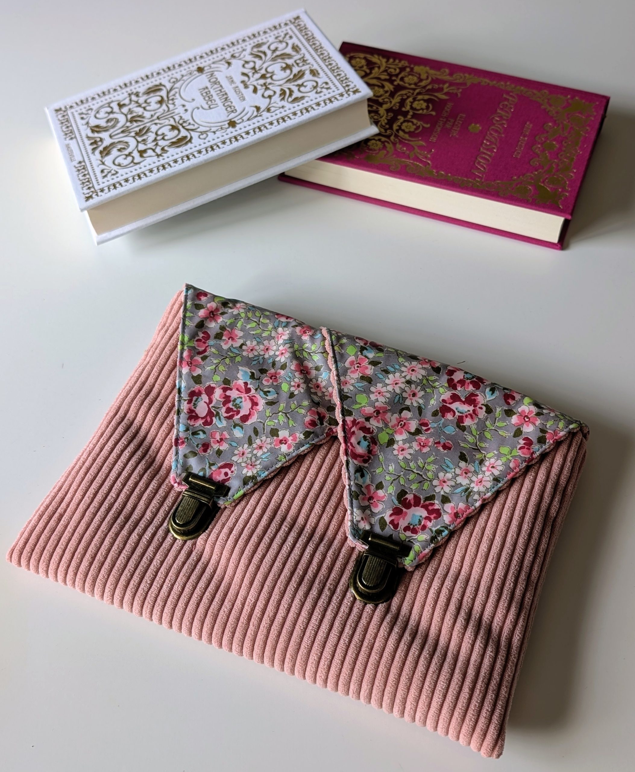 Sac-Pochette 2-en-1 — Rose Poudré & Liberty Floral – Image 3